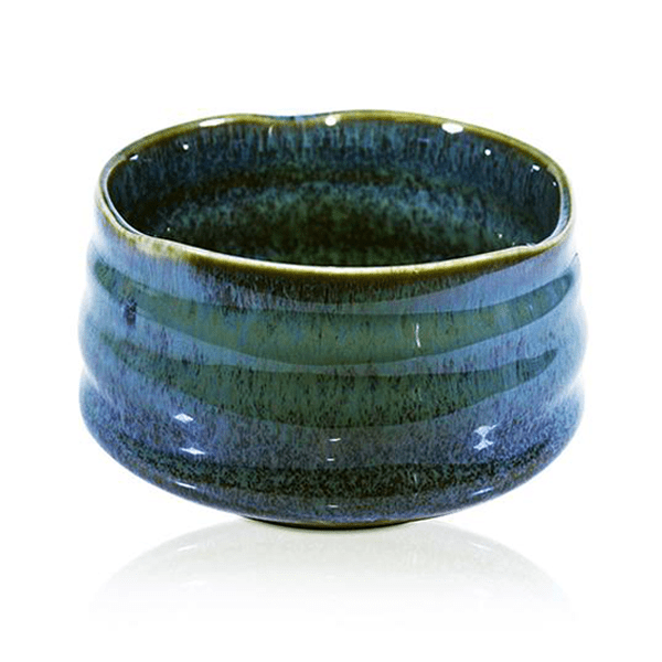 Michiko turquoise matcha bowl